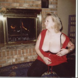 Wife Just Posing After Date Night!